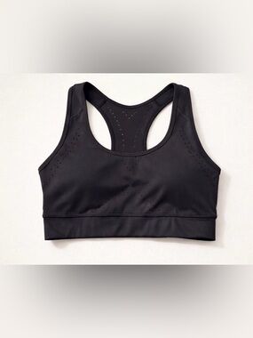 [JoyLab] Black Racerback Sports Bra – Sleek & Breathable Sz: XS